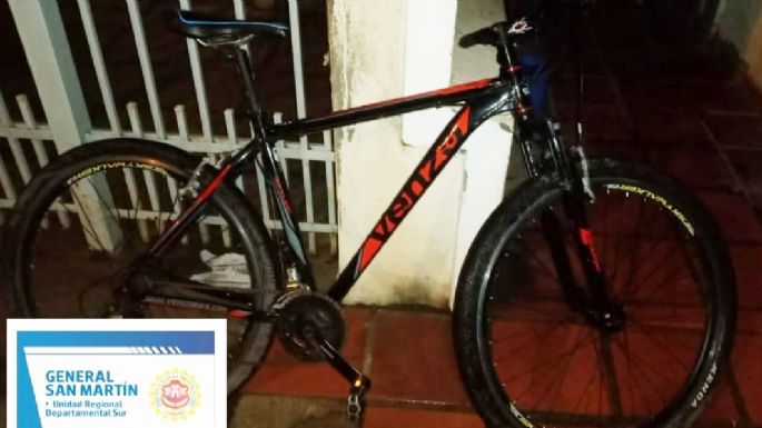 Le robaron la bici en un complejo y la encontraron en otro complejo