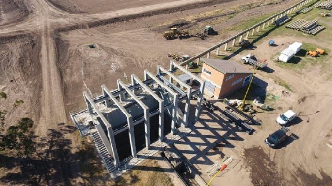 Nación y Provincia habilitaron la obra de mejoramiento y ampliación del sistema cloacal de San Francisco