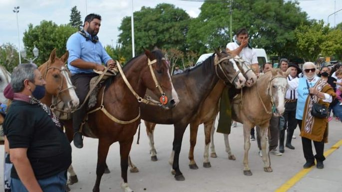 Llegaron a Cura Brochero los jinetes que partieron desde Ballesteros