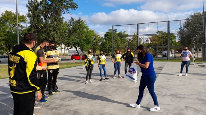 Aportes de una legisladora para dos equipos locales