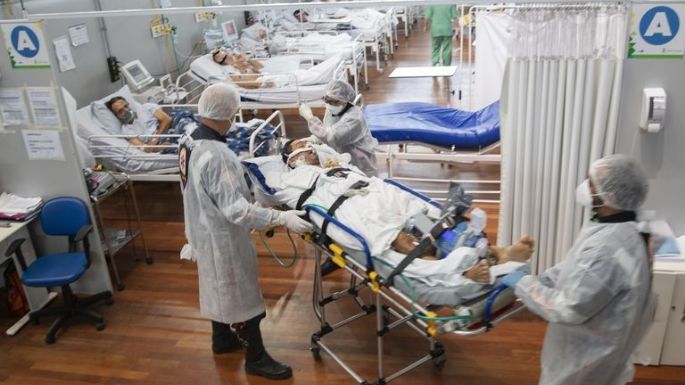 Brasil registró hoy 3.149 muertos, el doble que la cifra más alta en el pico anterior