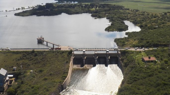 Debido a las precipitaciones y crecidas, el Piedras Moras empezó a erogar mayor caudal