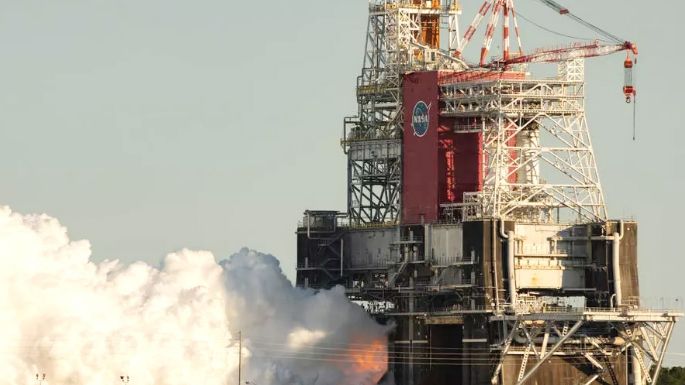 La NASA probó con éxito motores de cohete de una próxima misión espacial a la Luna