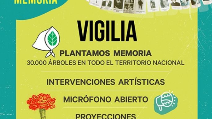 Cine, teatro, vigilia... para que Nunca Más