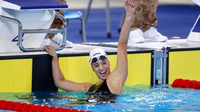 Delfina Pignatiello logró el oro en los 400 metros libres en Sudamericano de Natación