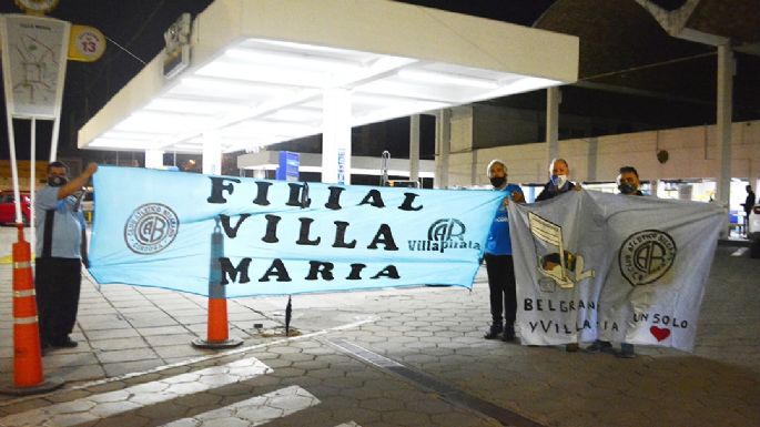 Festejo "pirata" por las calles de Villa María y Villa Nueva