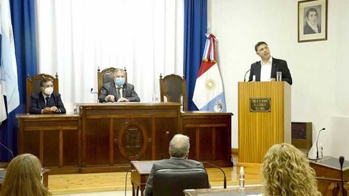 Rosso anunció una nueva Terminal de Omnibus y 20 viviendas sociales