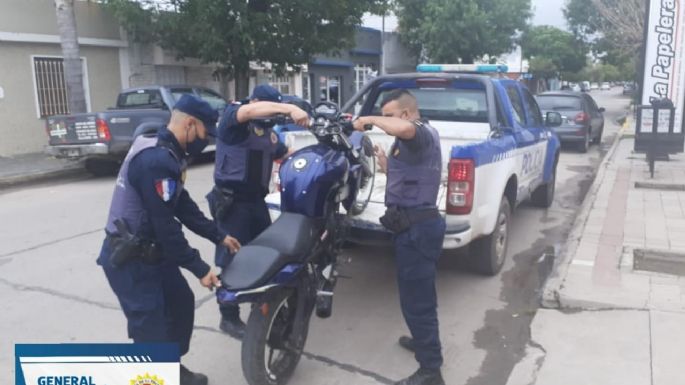 Secuestraron 14 motocicletas y tres automóviles
