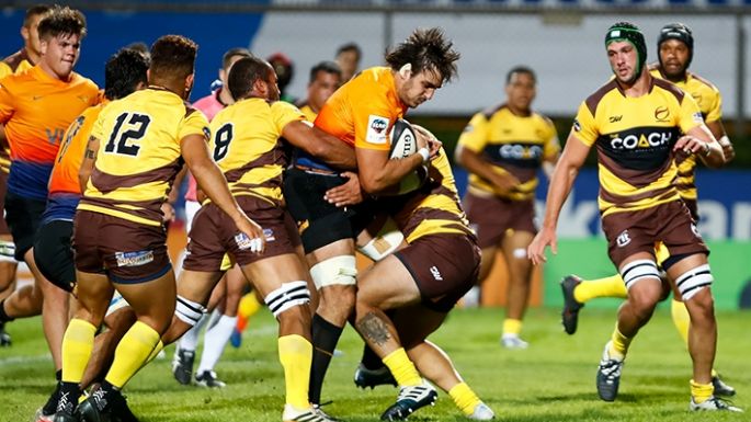 Jaguares debutó goleando y Martín Vaca hizo un try