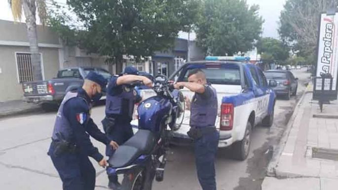 Secuestraron 14 motos y tres autos