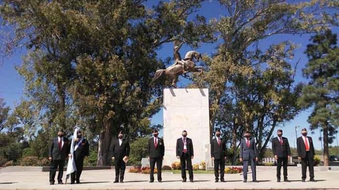 Reservistas conmemoraron la creación del Regimiento de Granaderos