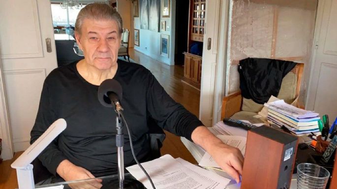 Internaron a Víctor Hugo Morales por una neumonía