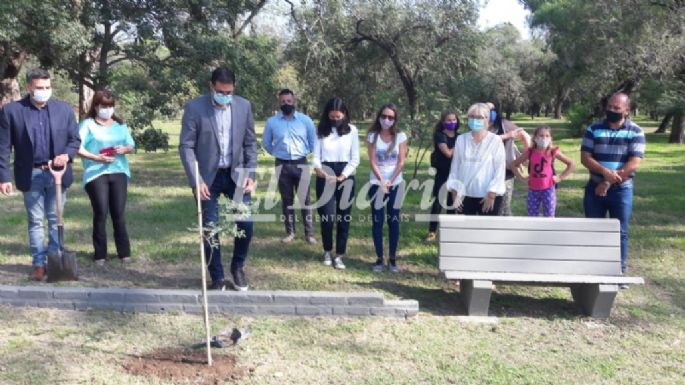 Graglia encabezó el acto por Memoria Verdad y Justicia