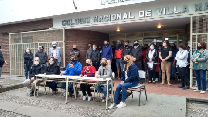 Desde el Colegio Nacional reclamaron por la situación de la escuela
