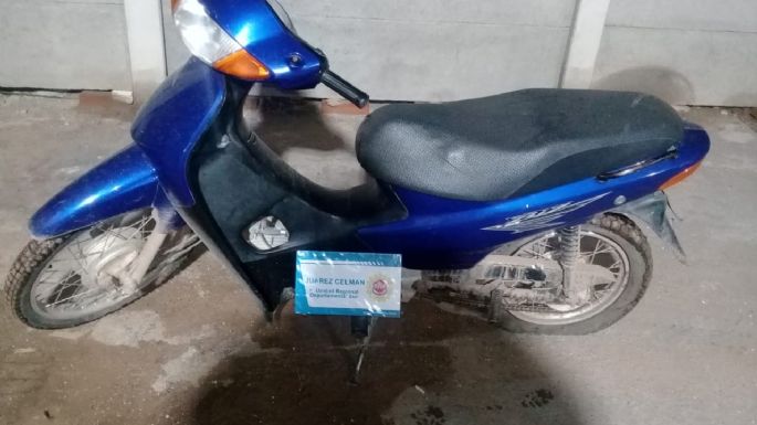 General Cabrera: secuestraron una motocicleta