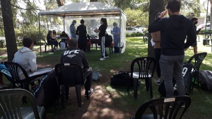Se detectaron dos casos positivos  de Covid-19 en los testeos previos