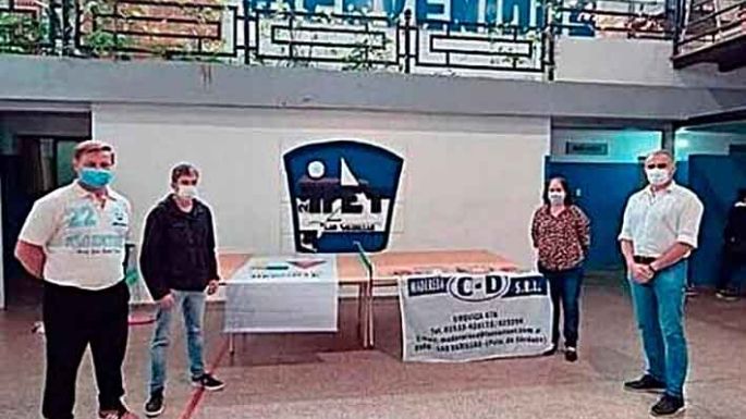 Elementos deportivos para el IPET