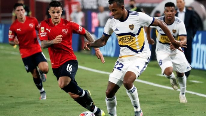 Con un final infartante, Boca y el Rojo repartieron puntos