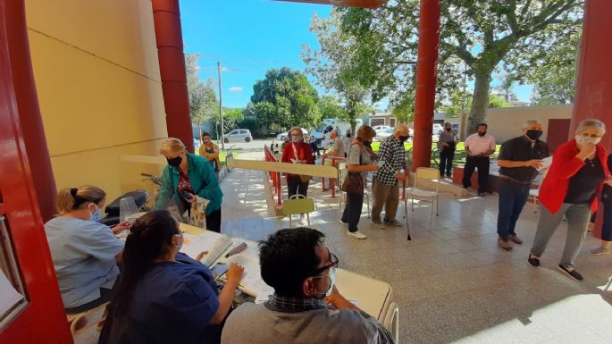 Nueva jornada de vacunación en Villa Nueva