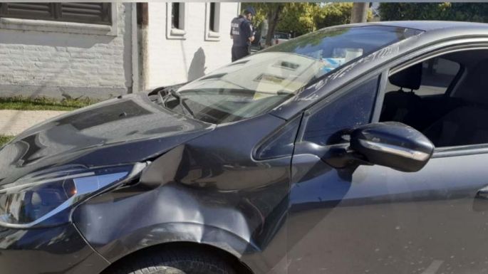 Un ciclista se fracturó una muñeca tras chocar contra un auto