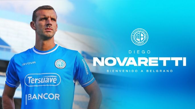 Se concretó la vuelta de Diego Novaretti a Belgrano de Córdoba