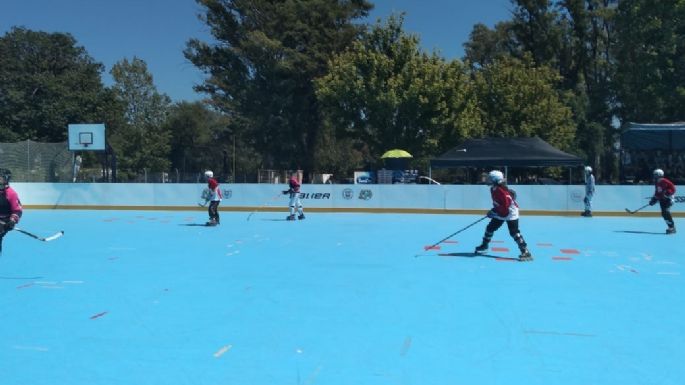 El Roller Hockey se disfruta a pleno en el Parque villanovense