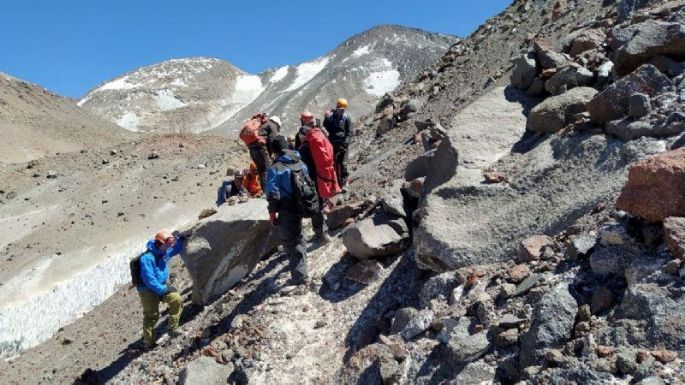 Rescataron los restos del andinista cordobés que falleció en un volcán de Catamarca