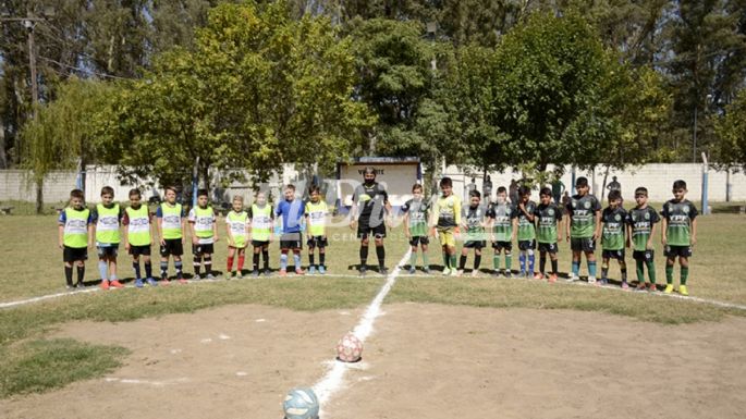 Los chicos ya están jugando
