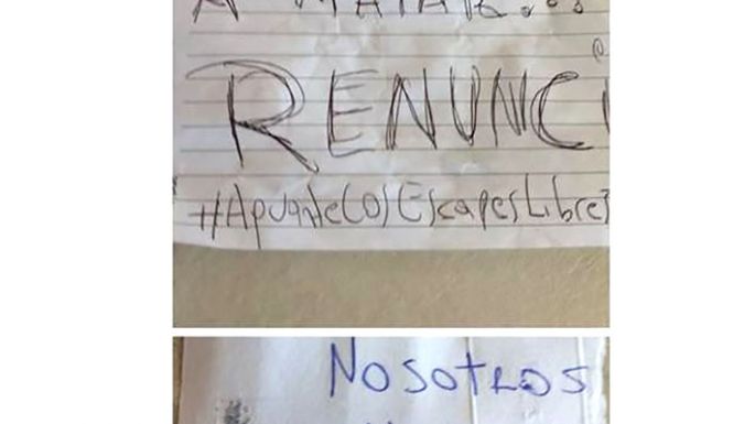 “Te vamos a matar”