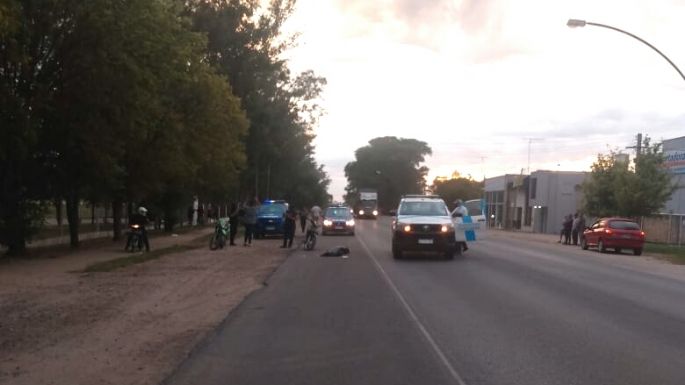Murió un adolescente en un choque de motos
