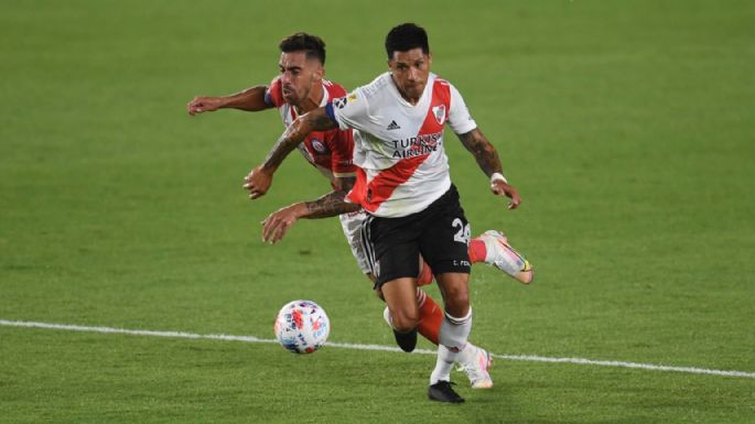 River no pudo con Argentinos Juniors en el Monumental