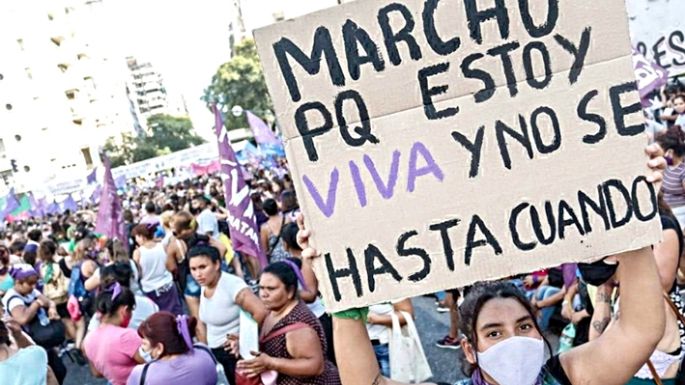 Paros y marchas en todo el país para visibilizar la desigualdad de género