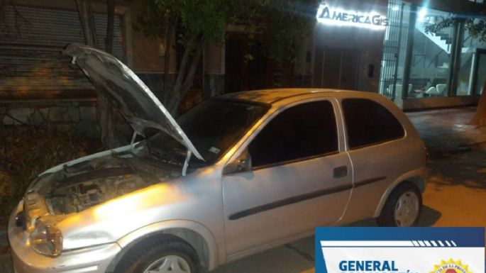 Recuperaron una batería robada de un auto estacionado