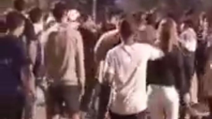 Preocupación por grupo de jóvenes que busca pelea en la Costanera