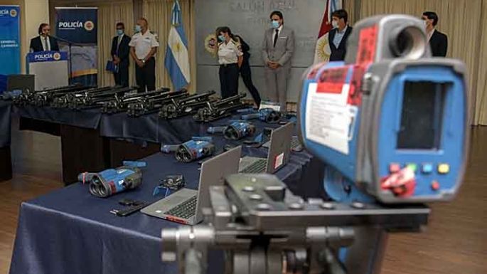 La Policía Caminera sumó 10 cinemómetros
