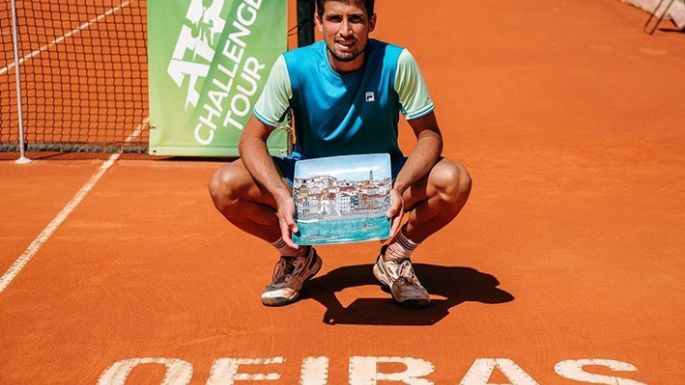 Pedro Cachín, campeón en Portugal