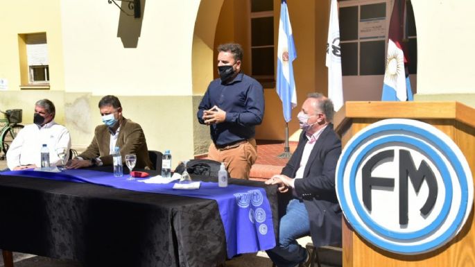 Iván Durigón supervisó las inversiones en la Fábrica de Pólvoras