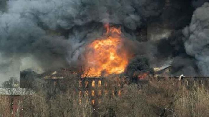 Trágico incendio en Rusia