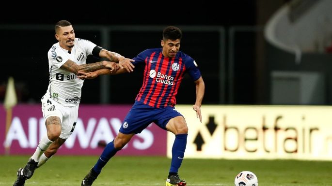 San Lorenzo empató con Santos en Brasilia y quedó eliminado
