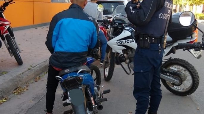 Secuestraron 16 motos en controles vehiculares