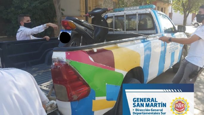 Secuestraron 16 motos en controles vehiculares