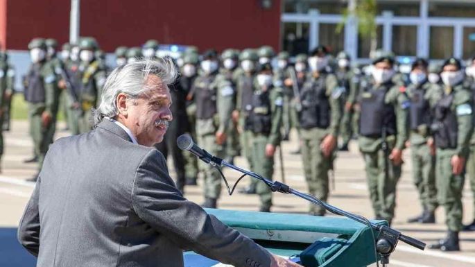 "Vamos a ser inclementes con los que delinquen", indicó el presidente