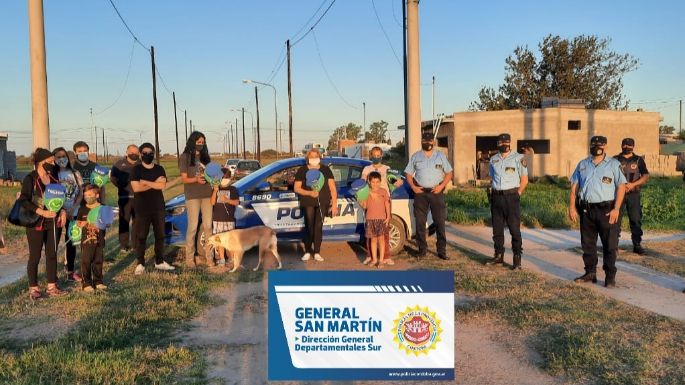 Nuevamente se reunieron jefes policiales con vecinos del barrio Francisco García
