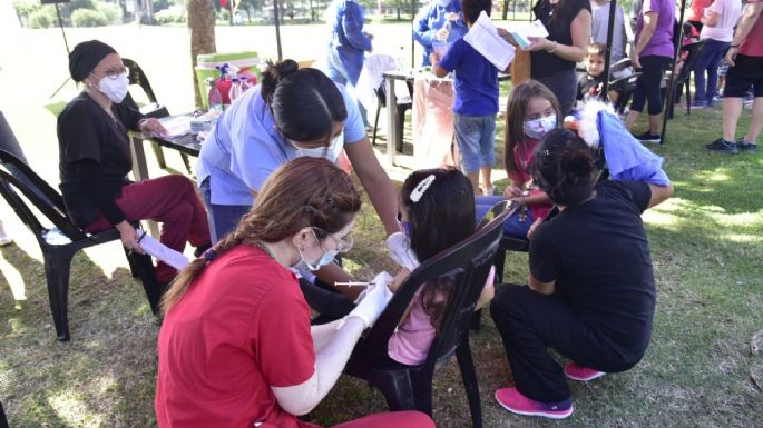 Realizaron más de 150 fichas médicas y colocaron 93 vacunas a niños