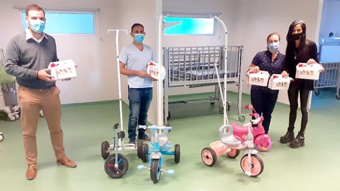 “Es para desdramatizar un poco la  situación de la familia y los niños”