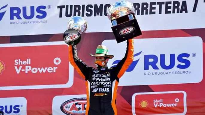 Jonatan Castellano festejó a solas