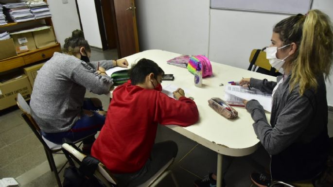Cerca de 150 estudiantes de nivel primario asisten a los talleres de apoyo escolar