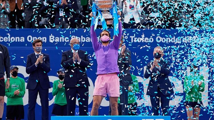 Rafael Nadal sumó un nuevo título
