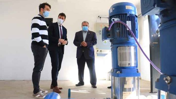 Habilitaron planta de agua potable