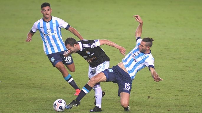 Buen triunfo de Racing ante Sporting Cristal